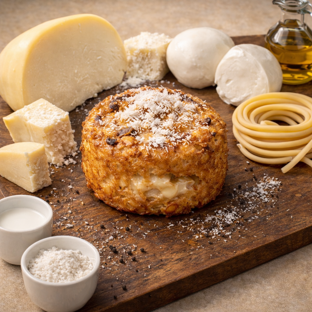 Frittatina 4 cheeses