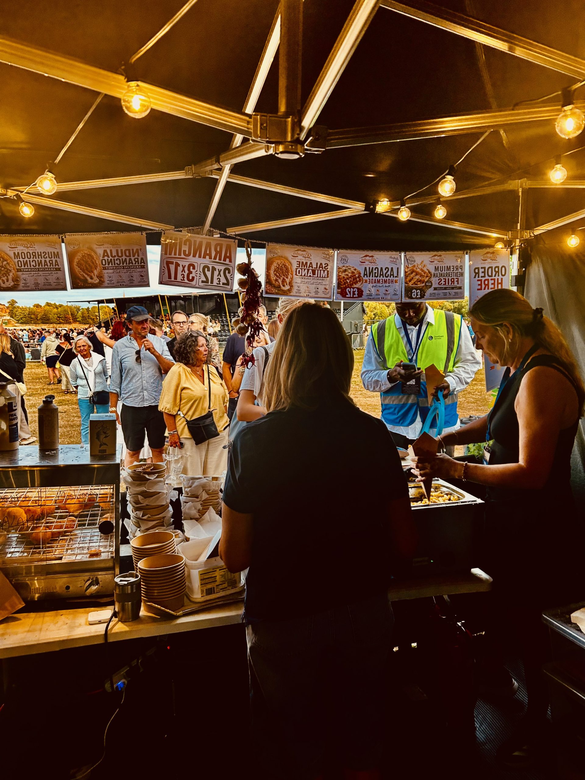 Renatos food stall event